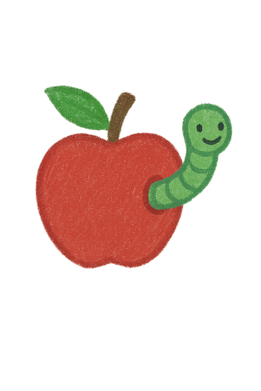 Parent quote with apple illustration